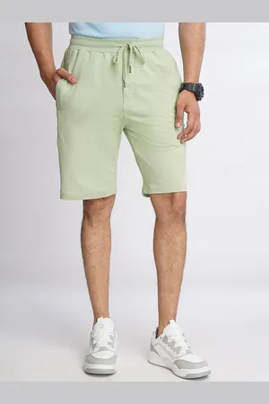 JADE BLUE Men Slim Fit Cotton Shorts