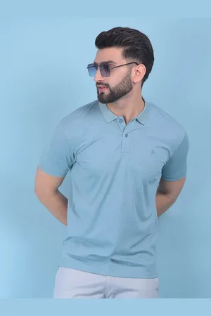Crimsoune Club Polo Collar Slim Fit Cotton T-shirt