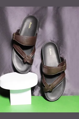 Bata Men Rubber Comfort Sandals