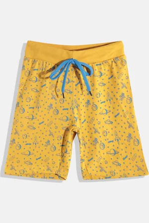 Eteenz Boys Premium Cotton Conversational Printed Shorts