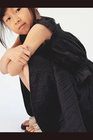 H&M Girls Tiered Seersucker Skirt