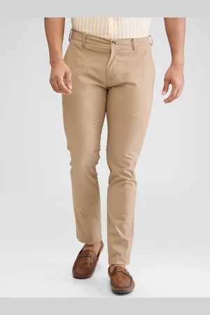 ColorPlus Men Cotton Slim Fit Trouser