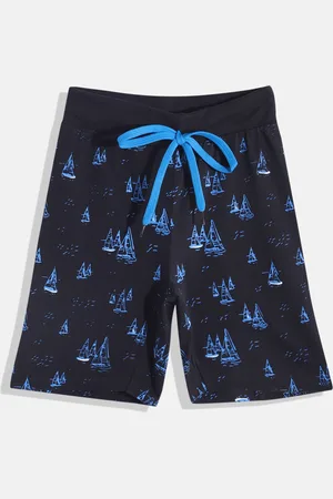Eteenz Boys Premium Cotton Nautical Printed Shorts