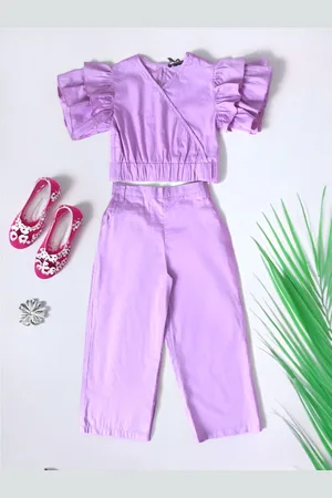 BAESD Girls Pure Cotton Top With Trouser