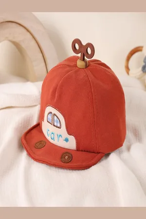 KICKS & CRAWL Kids Embroidered Cotton Baseball Cap