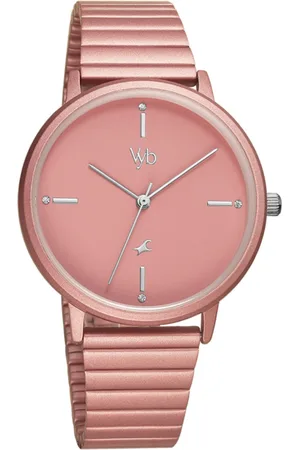 Fastrack Women Stainless Steel Bracelet Style Straps Analogue Watch FV60021KM04W