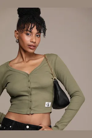 Calvin Klein Ribbed Crop Top