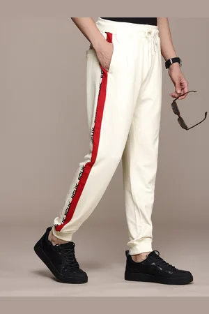 French Connection Men Printed Joggers Track Pants