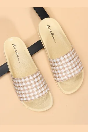 Mast & Harbour Women Printed Sliders
