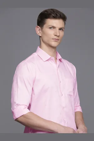 Allen Solly Pure Cotton Self Design Textured Sport Opaque Casual Shirt