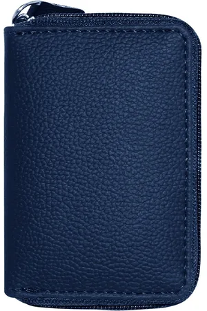 GREEN DRAGONFLY Unisex Textured PU Zip Around Wallet