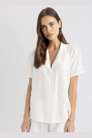 DeFacto Solid Shirt Style Top