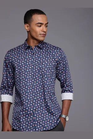 Allen Solly Pure Cotton Sport Fit Floral Opaque Printed Casual Shirt