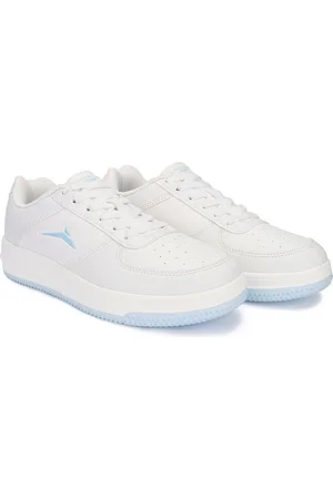 JQR Women Perforations Waterproof Lining Memory Foam Sneakers