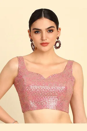 Soch Embellished Sequinned Readymade Saree Blouse