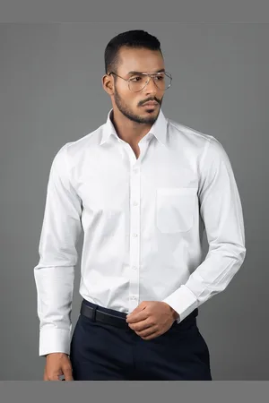 LOUIS STITCH Comfort Opaque Pure Cotton Formal Shirt