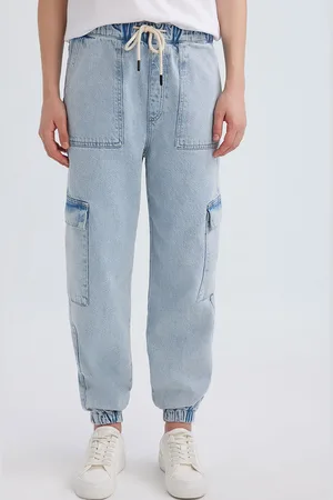 DeFacto Women Mid-Rise Cargo Joggers