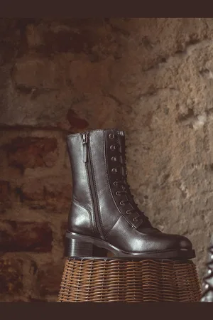 SAINT G. Women Leather Regular Boots