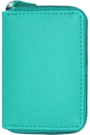 GREEN DRAGONFLY Unisex PU Zip Around Wallet