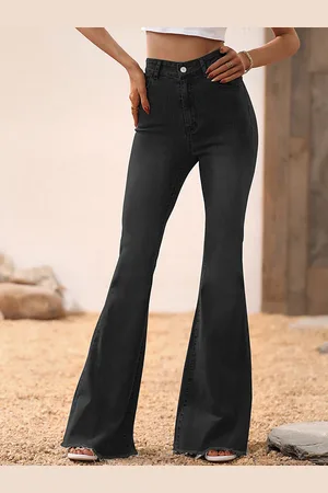 LULU & SKY Women Bootcut High-Rise Clean Look Stretchable Jeans