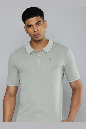 Skechers Solid Comfort Fit Polo Collar Casual T-shirt