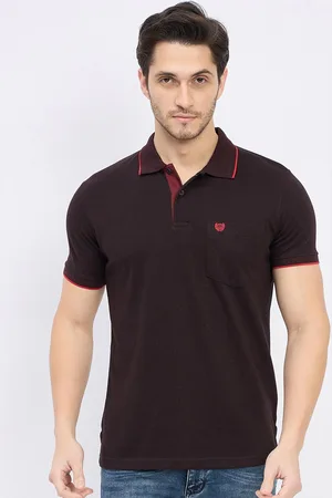 Duke Men Polo Collar Pockets T-shirt