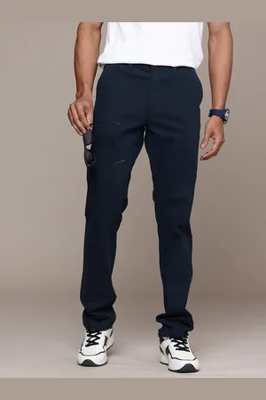 WROGN Men Slim Fit Chinos Trousers