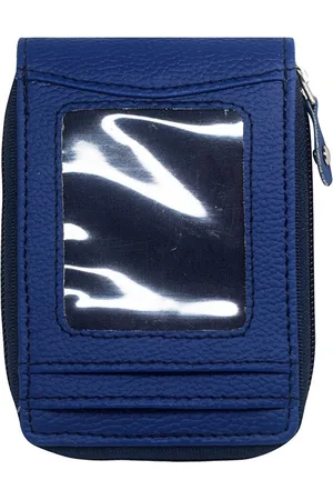 GREEN DRAGONFLY Unisex Textured PU Zip Around Wallet