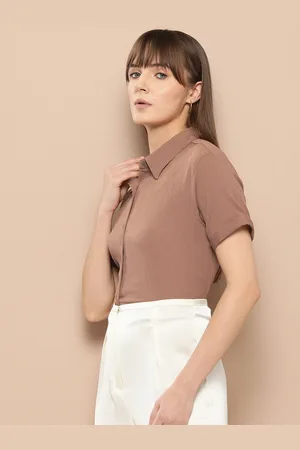 Invictus Women Standard Solid Casual Shirt