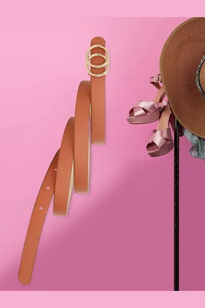 DressBerry Women Synthetic Solid Belt