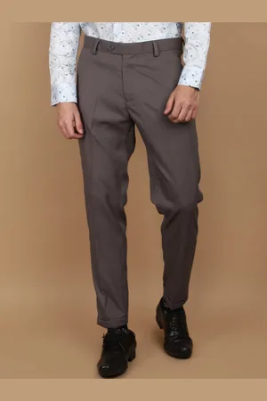 V-Mart Men Mid-Rise Regular Fit Cotton Formal Trousers