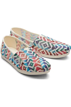 TOMS Women Multicoloured Printed Alpargata Sneakers