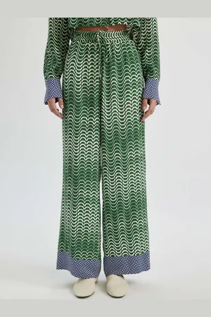 DeFacto Women Abstract Printed Trousers