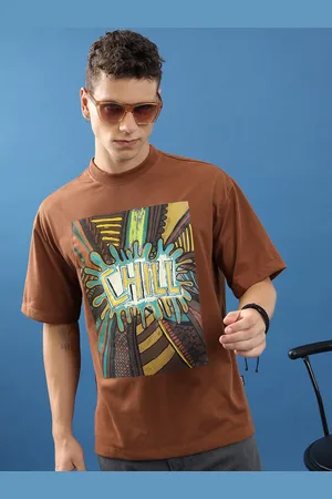 Highlander Unisex Graphic Printed Drop-Shoulder Sleeves Oversized T-shirt