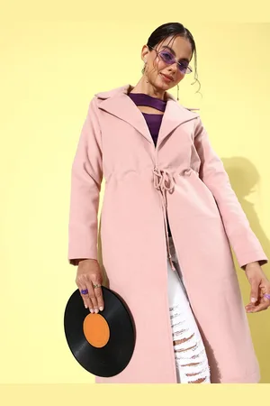 DressBerry Notched Lapel Trench Coat