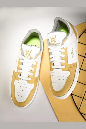 WOAKERS Men Colourblocked Lace Up Sneakers