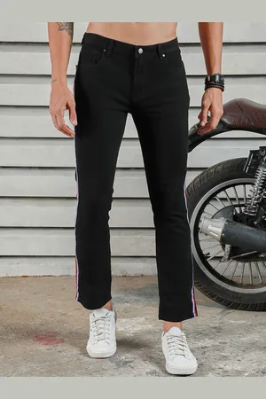 High Star Men Mid-Rise Clean Look Cotton Jeans