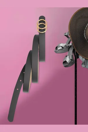 DressBerry Women Synthetic Leather Formal Belt