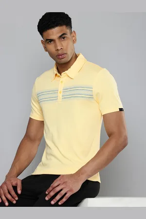 Skechers Comfort Fit Polo Collar Striped Casual T-shirt