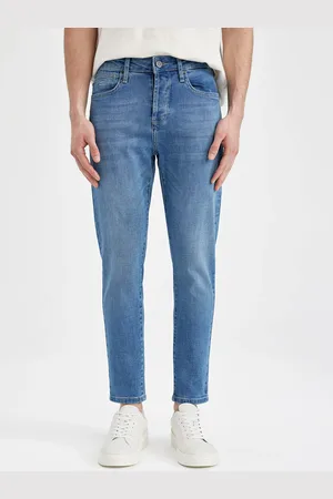 DeFacto Women Clean Look Light Fade Pure Cotton Whiskers Jeans