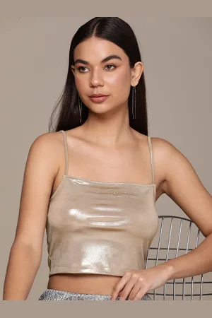 Calvin Klein Shoulder Straps Crop Top