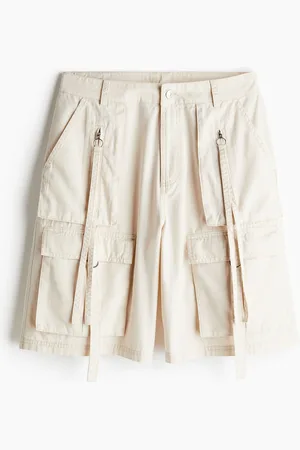 H&M Women Pure Cotton Cargo Shorts