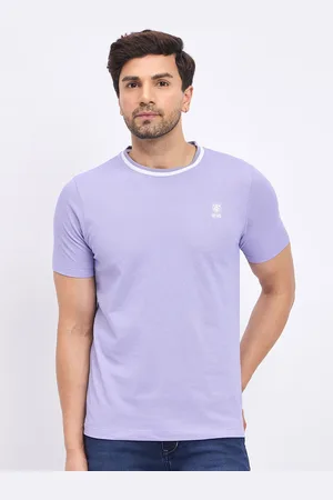 Duke Men Solid Round Neck Slim Fit T-shirt