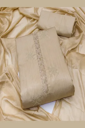 Lilots Ethnic Motifs Embroidered Unstitched Dress Material