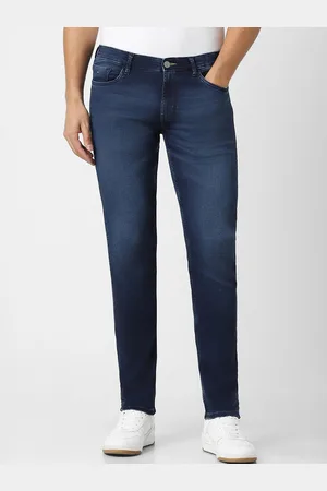 Peter England Men Slim Fit Heavy Fade Jeans