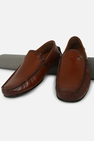 Louis Philippe Men Leather Formal Loafers