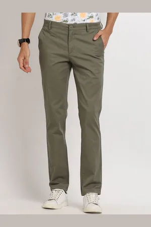 Turtle Men Relaxed Skinny Fit Trousers