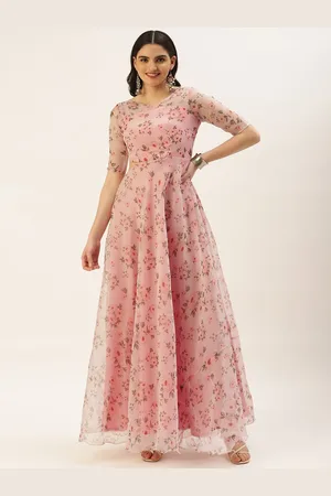 Ethnovog Floral Printed Maxi Dress