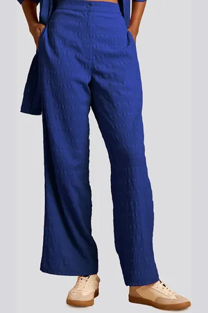 Muvazo Women Comfort Wrinkle Free Trousers