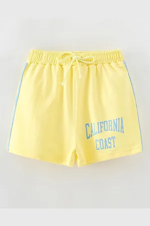 Stylecast Girls Mid-Rise Cotton Shorts